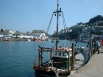 Fishing boat in West Looe